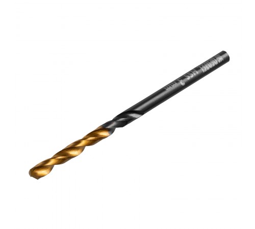 Сверло по металлу, 3 мм, HSS-Tin, Golden Tip, 10 шт. Denzel
Сверло по металлу, 3 мм, HSS-Tin, Golden Tip, 10 шт. Denzel