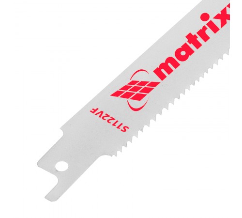 Полотна универсальные для сабельной пилы S1122VF, 200/1.8-2.5 мм, Bimetal, 2 шт, Pro Matrix
