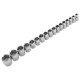 Набор инструментов, 1/4", 3/8", 1/2", Cr-V, S2, усиленный кейс, 151 предмет Stels
