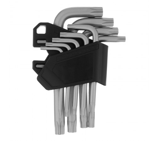 Набор ключей имбусовых Torx-Tempered, TT10-50, CrV, 9 шт. Сибртех
Набор ключей имбусовых Torx-Tempered, TT10-50, CrV, 9 шт. Сибртех