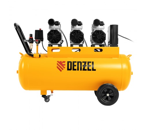 Компрессор безмасляный, малошумный DLS 2250/100, 2250 Вт, 3x750, 100 л, 410 л/мин блок управления/ Denzel
Компрессор безмасляный, малошумный DLS 2250/100, 2250 Вт, 3x750, 100 л, 410 л/мин блок управления/ Denzel