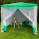 Тент садовый с москитной сеткой, 2.5 х 2.5/2.4, Camping Palisad
