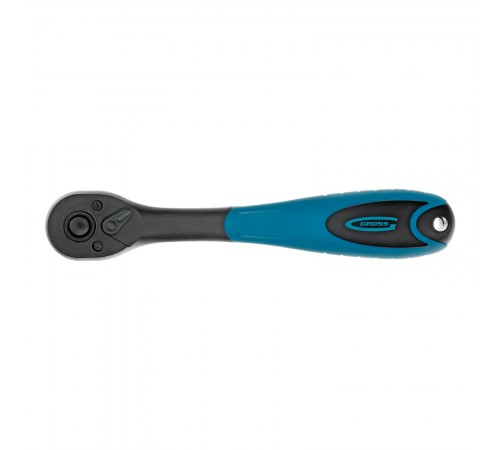 Ключ-трещотка 3/8", CrV, 72 зуба, с быстрым сбросом Gross
