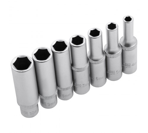 Набор инструментов, 1/4", 3/8", 1/2", Cr-V, S2, усиленный кейс, 151 предмет Stels
