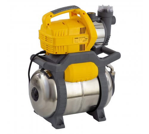 Насосная станция PSХ950X, Х-Pro, 950 Вт, 3300 л/ч, ресивер 24 л, подъем 38 м, нержавейка Denzel
Насосная станция PSХ950X, Х-Pro, 950 Вт, 3300 л/ч, ресивер 24 л, подъем 38 м, нержавейка Denzel
