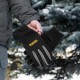 Перчатки универсальные, двойные, работа с сенсорным экраном, вязаная манжета, размер 9 Denzel
