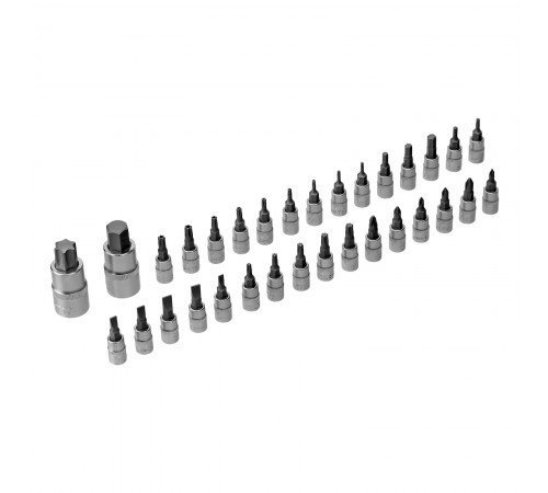 Набор инструментов, 1/2", 1/4", 3/8", CrV, S2, пластиковый кейс, 216 предметов Denzel
Набор инструментов, 1/2", 1/4", 3/8", CrV, S2, пластиковый кейс, 216 предметов Denzel