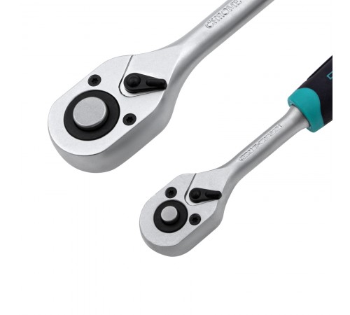 Набор инструментов, 1/2", 1/4", CrV, пластиковый кейс 76 предметов Stels
