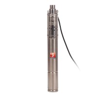Скважинный насос DWS-3-75, винтовой, диаметр 3", 500 Вт, 1600 л/ч, напор 75 м Denzel
