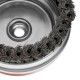 Щетка для УШМ Heavy Duty, 125 мм, М14, "чашка", крученая проволока 0.5 мм Matrix