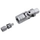 Набор инструментов 1/2", 1/4", CrV, 12 гранные головки, пластиковый кейс, 109 предмета Stels
