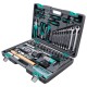 Набор инструментов, 1/2", 1/4", CrV, пластиковый кейс 98 предметов Stels
