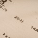 Шкурка на тканевой основе, зернистость № 20, 800 мм х 30 м, "БАЗ"