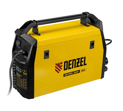Аппарат инвертор. полуавтомат. сварки MultiMIG-200DP Synergy Double Pulse, 200 А, ПВ 80% Denzel
Аппарат инвертор. полуавтомат. сварки MultiMIG-200DP Synergy Double Pulse, 200 А, ПВ 80% Denzel