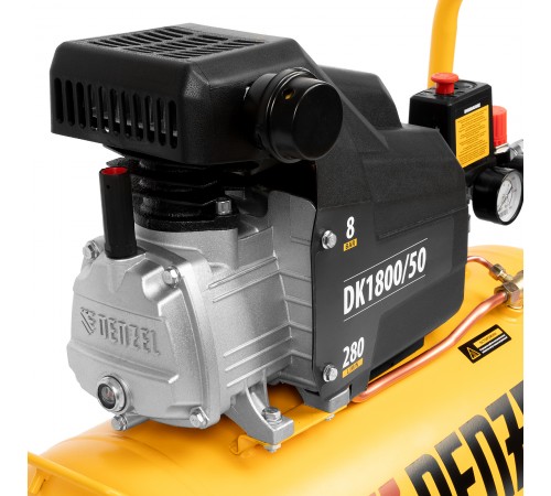 Компрессор воздушный DK1800/50, Х-PRO 1.8 кВт, 280л/мин, 50л Denzel
Компрессор воздушный DK1800/50, Х-PRO 1.8 кВт, 280л/мин, 50л Denzel