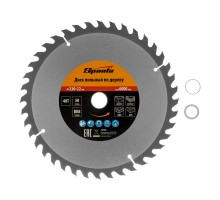 Пильный диск по дереву, 230 х 22 мм, 40 зубьев Sparta
