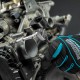 Ключ-трещотка 1/4", CrV, 120 зубьев, цельнометаллический, хром Gross
