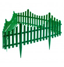 Забор декоративный "Гибкий", 24 х 300 см, зеленый, Palisad
