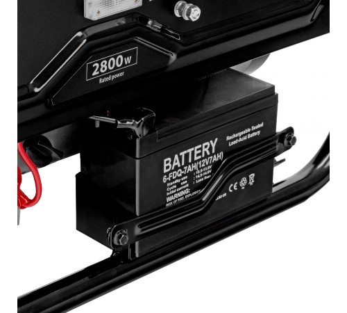 Генератор бензиновый RS-4000E, 3,3 кВт, 230В, электростартер MTX
