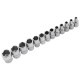 Набор инструментов, 1/4", 3/8", 1/2", Cr-V, S2, усиленный кейс, 151 предмет Stels
