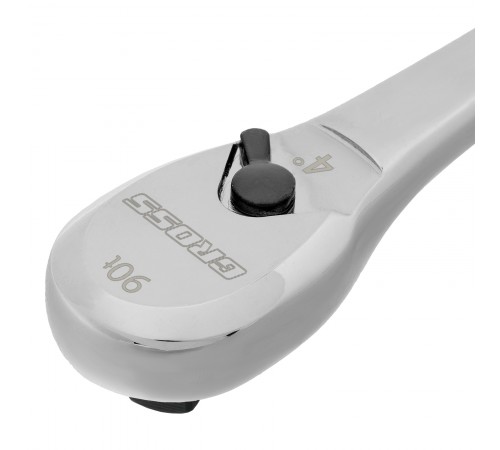 Ключ-трещотка 3/8", CrV, 90 зубьев, усиленный, хром Gross
Ключ-трещотка 3/8", CrV, 90 зубьев, усиленный, хром Gross